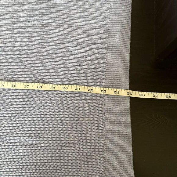 J Crew Sweater Womens Plus Sz 2X Light Blue Knit Crew Neck Buttons Soft Comfort - Picture 12 of 12